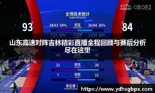 山东高速对阵吉林精彩直播全程回顾与赛后分析尽在这里